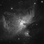 Nebulosa in B/N. Autore Alessandro Speranza