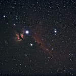 Nebuolosa Fiamma e Testa di Cavallo. Autore Alessandro Sperazna