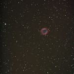 Nebulosa Planetaria Helix nella costellazione dell'Acquario, ha un diametro angolare di 0.5°. Autore Alessandro Spreanza